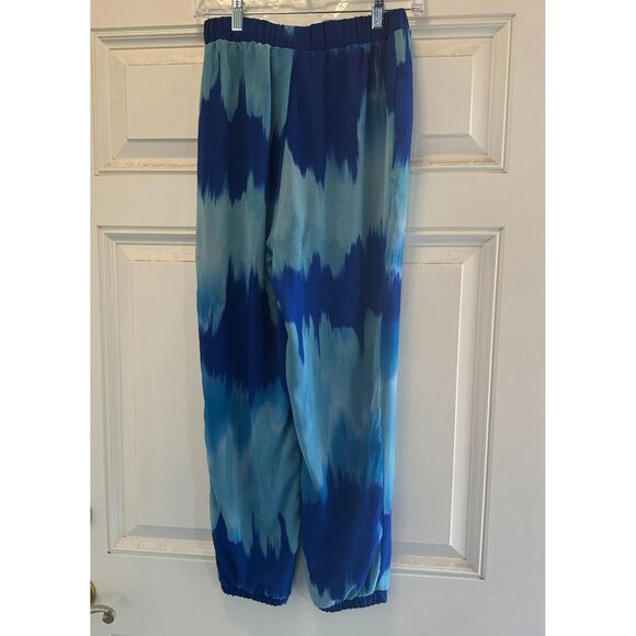 Sweet Pea Size Small Relax Fit Blue Ombre  Piece Resort Set – Kimono, Top, Pant - Picture 4 of 12